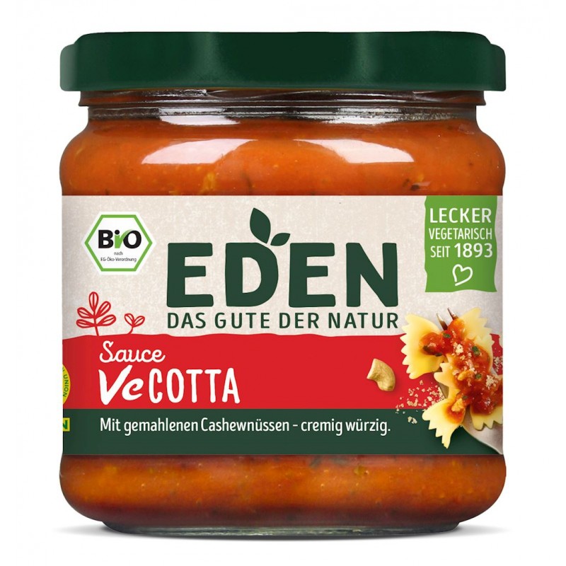 SOS POMIDOROWY Z ORZECHAMI NERKOWCA I KOKOSEM BIO 375 g - EDEN