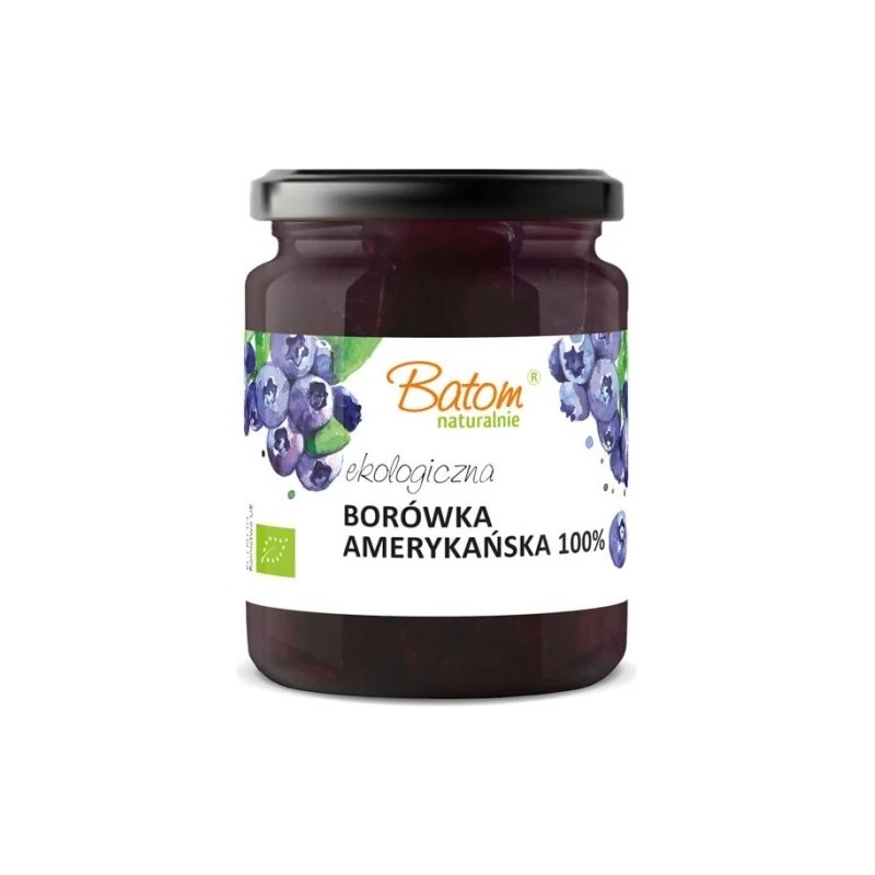 BORÓWKA AMERYKAŃSKA 100 % BIO 240 g - BATOM