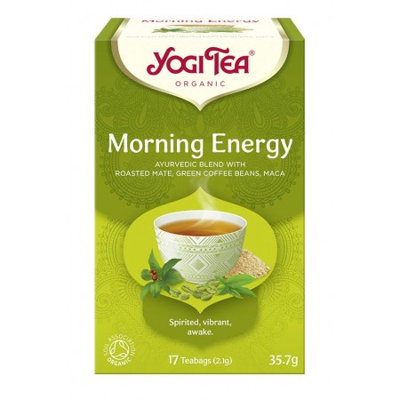 HERBATKA PORANNA ENERGIA (MORNING ENERGY) BIO (17 x 2,1 g) 35,7 g - YOGI TEA