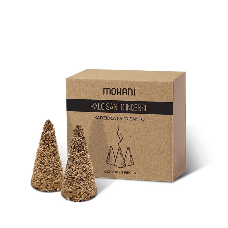 KADZIDEŁKA STOŻKOWE PALO SANTO (6 szt.) 20 g - MOHANI