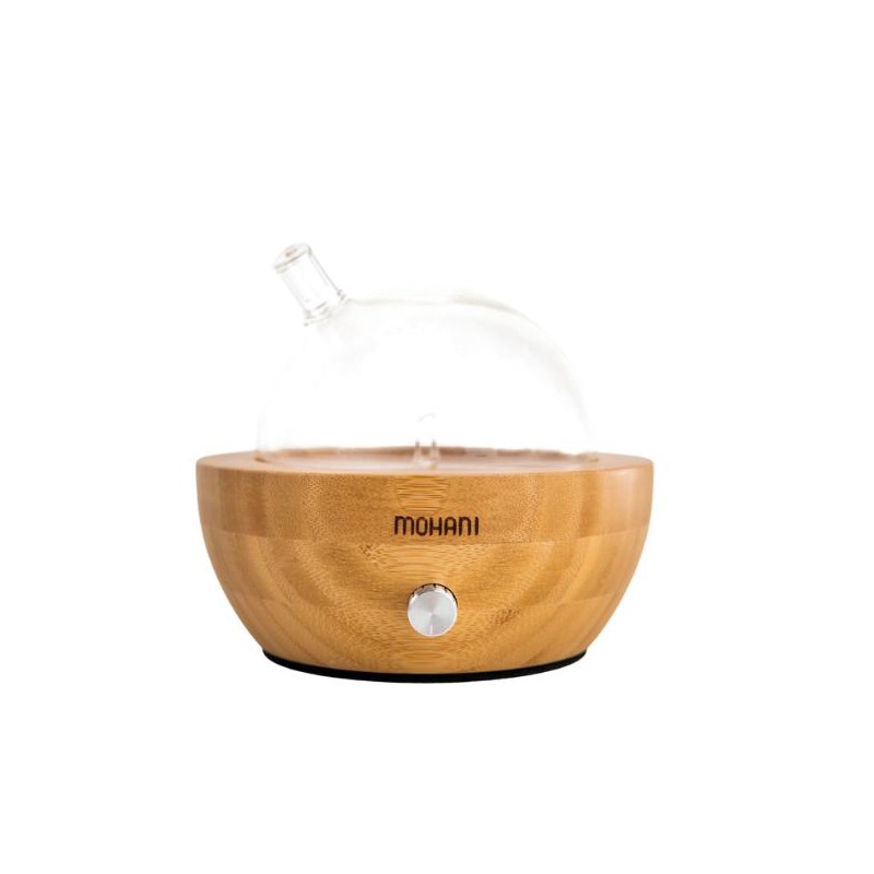 NEBULIZATOR - DYFUZOR BAMBUS + SZKLANA KULA - MOHANI