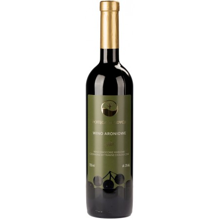 WINO ARONIA CZERWONE WYTRAWNE BIO 0,75 L - POTĘGA TRADYCJI
