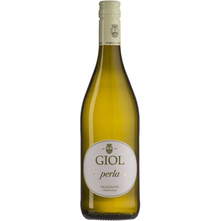 WINO GIOL LA PERLA FRIZZANTE BIAŁE PÓŁWYTRAWNE LEKKO MUSUJĄCE BIO 0,75 L (WŁOCHY)