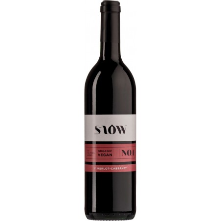 WINO S-LOW MERLOT - CABERNET BEZ DODATKU SIARCZYNÓW CZERWONE WYTRAWNE BIO 0,75 L (FRANCJA)