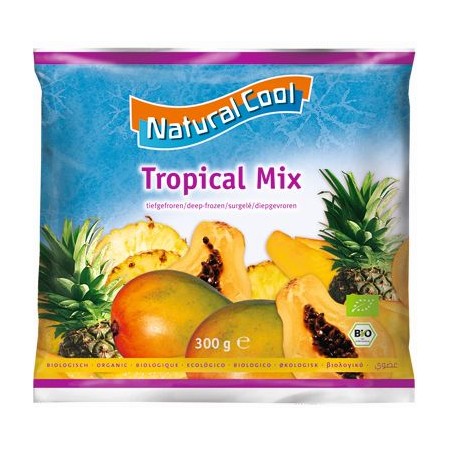 MIX OWOCÓW TROPIKALNYCH MROŻONYCH BIO 300 g - NATURALCOOL