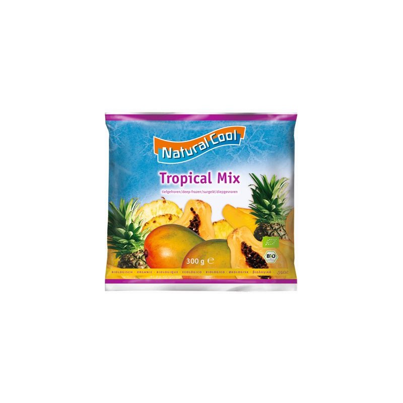 MIX OWOCÓW TROPIKALNYCH MROŻONYCH BIO 300 g - NATURALCOOL