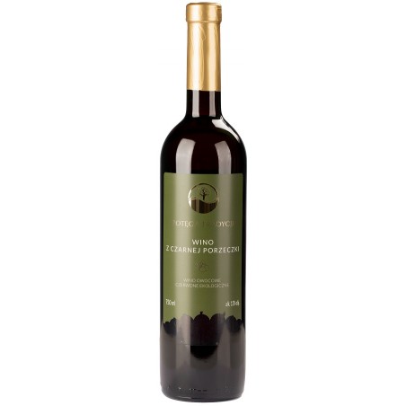 WINO CZARNA PORZECZKA SŁODKIE BIO 0,75 L - POTĘGA TRADYCJI