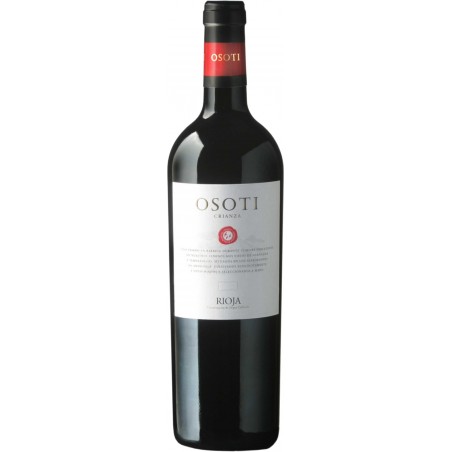 WINO OSOTI CRIANZA RIOJA CZERWONE WYTRAWNE DEMETER BIO 0,75 L (HISZPANIA)