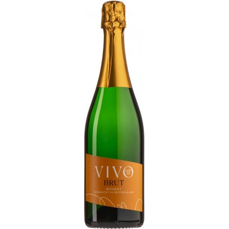 WINO VIVOLOVIN BRUT BIAŁE WYTRAWNE MUSUJĄCE BIO 0,75 L (HISZPANIA)