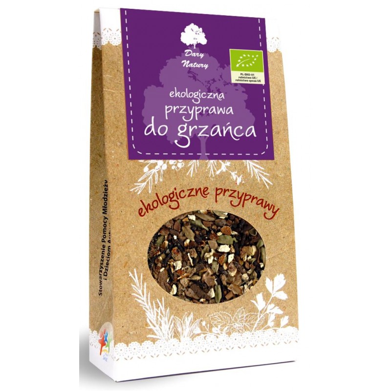 PRZYPRAWA DO GRZAŃCA BIO 50 g - DARY NATURY (PRODUKT SEZONOWY)