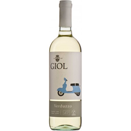 WINO GIOL VERDUZZO BIAŁE PÓŁWYTRAWNE BIO 0,75 L (WŁOCHY)