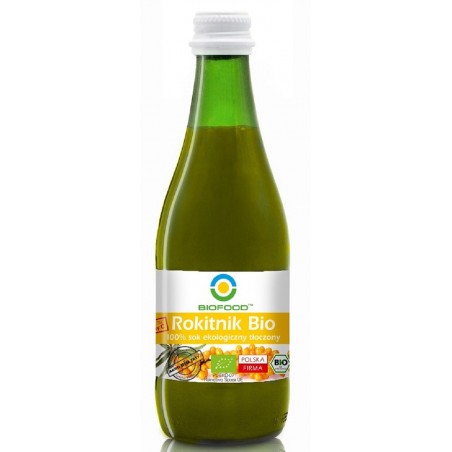 SOK Z ROKITNIKA NFC BEZGLUTENOWY BIO 300 ml - BIOFOOD