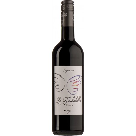 WINO LA TROUBADELLE CZERWONE WYTRAWNE BIO 0,75 L (FRANCJA)