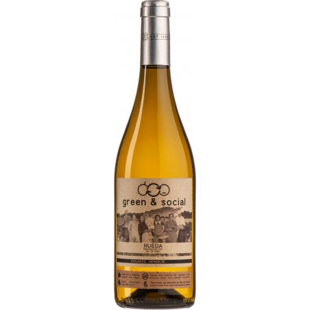 WINO GREEN & SOCIAL VERDEJO BIAŁE WYTRAWNE BIO 750 ml (HISZPANIA)