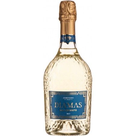 WINO CORVEZZO DIAMAS SPUMANTE MILLESIMATO BIAŁE WYTRAWNE MUSUJĄCE BIO 0,75 L (WŁOCHY)