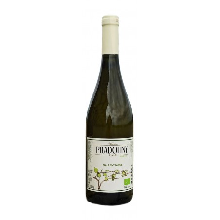 WINO BIAŁE WYTRAWNE SOLARIS BIO 750 ml - WINNICE PRADOLINY