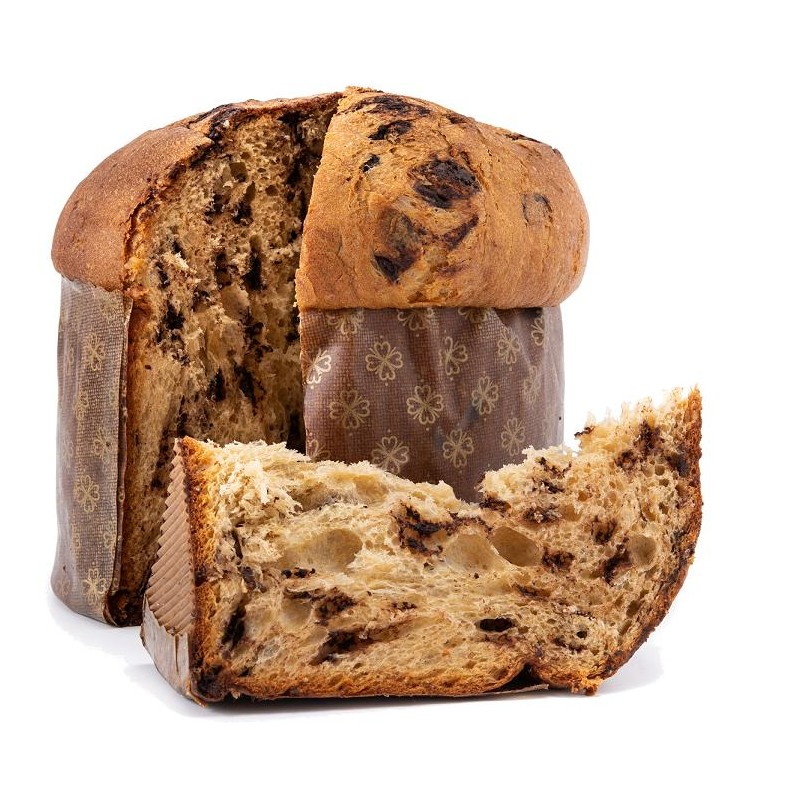 BABKA PANETTONE CIOCCOLATO BIO 750 g - ALCE NERO (PRODUKT  SEZONOWY)