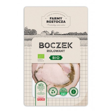 BOCZEK ROLOWANY BIO 100 g - FARMY ROZTOCZA (NA ZAMÓWIENIE)