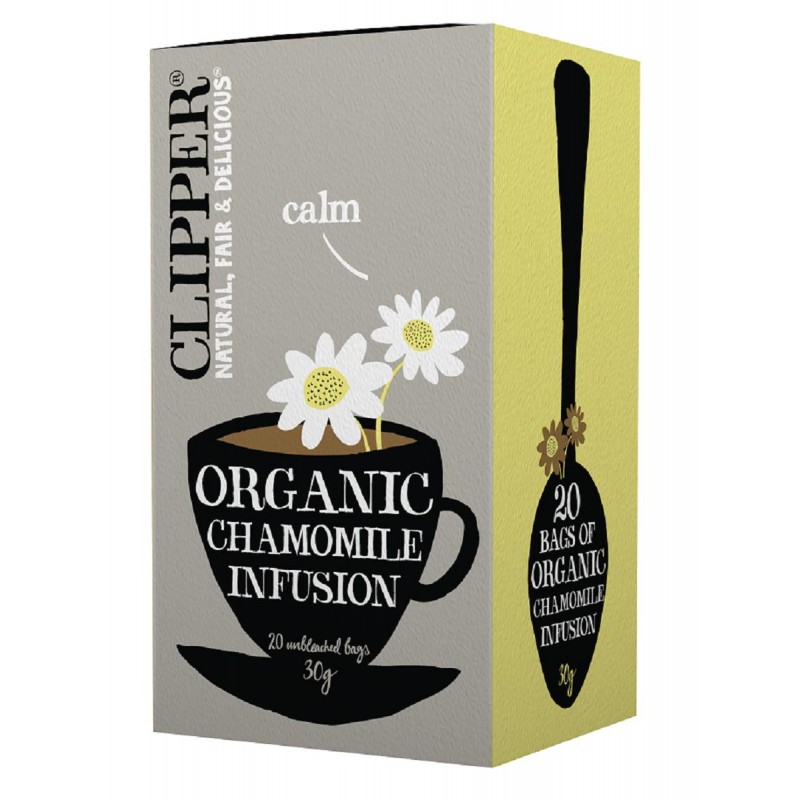 HERBATKA RUMIANKOWA (CALM) BIO (20 x 1,5 g) 30 g - CLIPPER