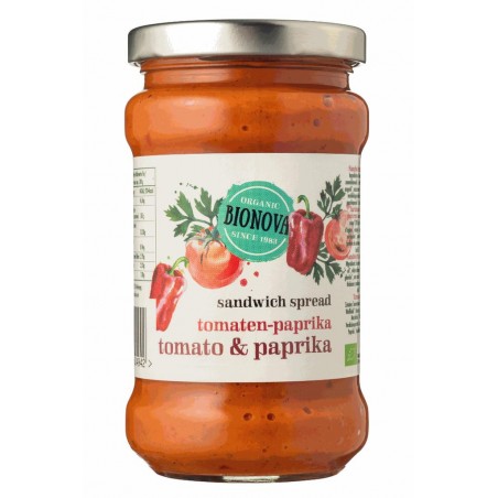 PASTA POMIDOROWO - PAPRYKOWA BIO 280 g - BIONOVA