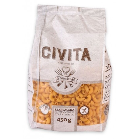 MAKARON (KUKURYDZIANY) KOLANKA BEZGLUTENOWY 450 g - CIVITA