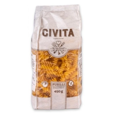 MAKARON (KUKURYDZIANY) FUSILLI BEZGLUTENOWY 450 g - CIVITA