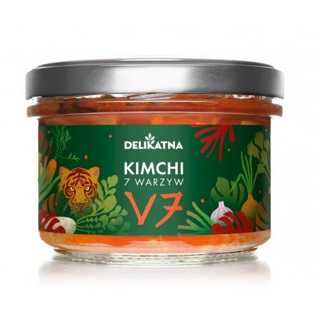 KIMCHI 7 WARZYW 200 g - DELIKATNA