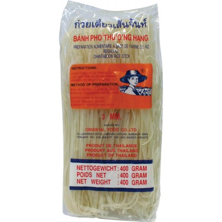 MAKARON (TAJSKI RYŻOWY) INSTANT (3 mm) 400 g - FARMER