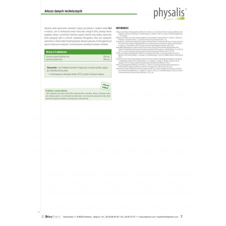 CHLORELLA + SPIRULINA BIO 200 TABLETEK - PHYSALIS