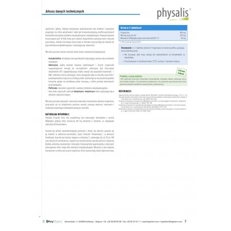 PROPOLIS FORTE BIO 30 TABLETEK - PHYSALIS