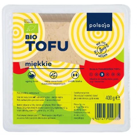 TOFU NATURALNE MIĘKKIE BIO 400 g - WELL WELL