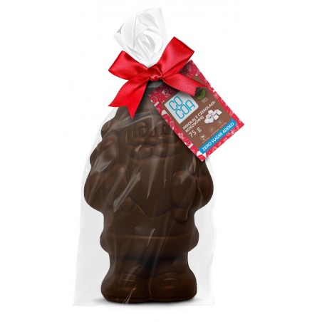 MIKOŁAJ Z CZEKOLADY KOKOSOWEJ BEZ DODATKU CUKRÓW BIO 75 g - COCOA (PRODUKT SEZONOWY)
