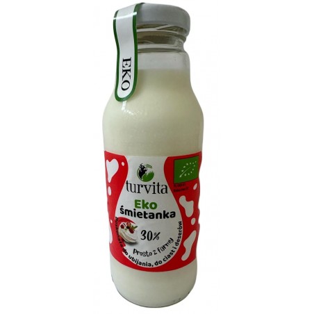 ŚMIETANKA 30 % BIO 300 ml - TURVITA