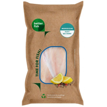 MORSZCZUK ARGENTYŃSKI FILET BEZ SKÓRY MROŻONY 450 g - BETTER FISH