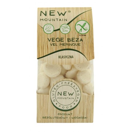 BEZY WEGAŃSKIE KLASYCZNE BEZGLUTENOWE 50 g - NEW MOUNTAIN