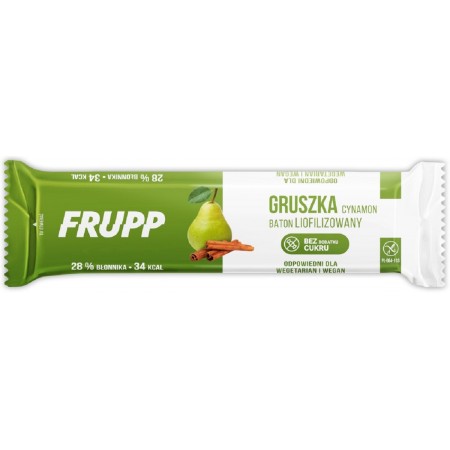 BATON LIOFILIZOWANY GRUSZKA - CYNAMON BEZGLUTENOWY 10 g - CELIKO (FRUPP)