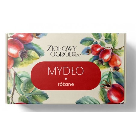 MYDŁO W KOSTCE RÓŻANE 100 g - ZIOŁOWY OGRÓD BY JOZKA (DARY NATURY)