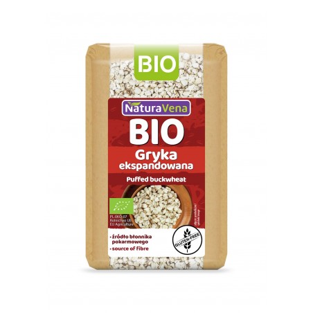 GRYKA EKSPANDOWANA BEZGLUTENOWA BIO 80 g - NATURAVENA