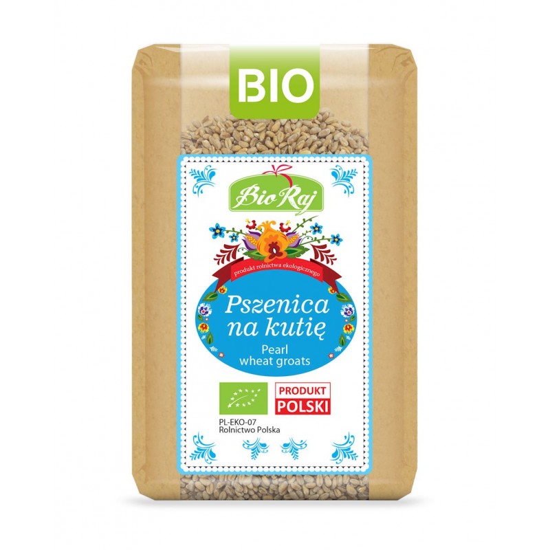 PSZENICA NA KUTIĘ BIO (POLSKA) 500 g - BIO RAJ (PRODUKT SEZONOWY)