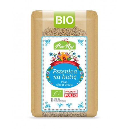 PSZENICA NA KUTIĘ BIO (POLSKA) 500 g - BIO RAJ (PRODUKT SEZONOWY)