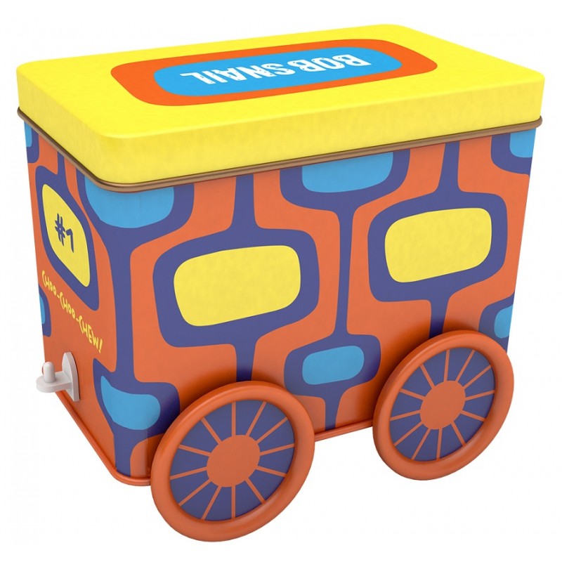 WAGON: PRZEKĄSKI I GALARETKI OWOCOWE Z ZABAWKĄ I NAKLEJKĄ BEZGLUTENOWE 107 g - BOB SNAIL (PRODUKT SEZONOWY)