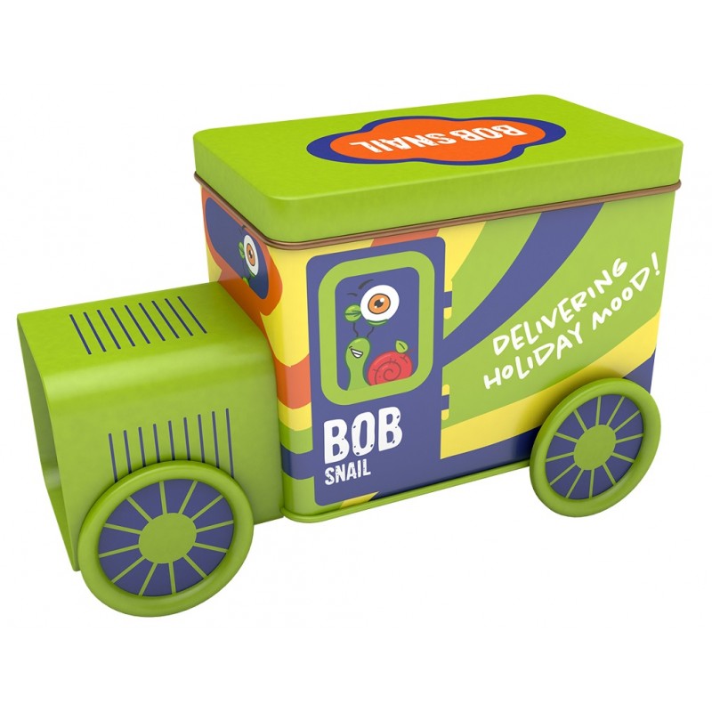 LOKOMOTYWA: PRZEKĄSKI I GALARETKI OWOCOWE Z ZABAWKĄ I NAKLEJKĄ BEZGLUTENOWE 108 g - BOB SNAIL (PRODUKT SEZONOWY)