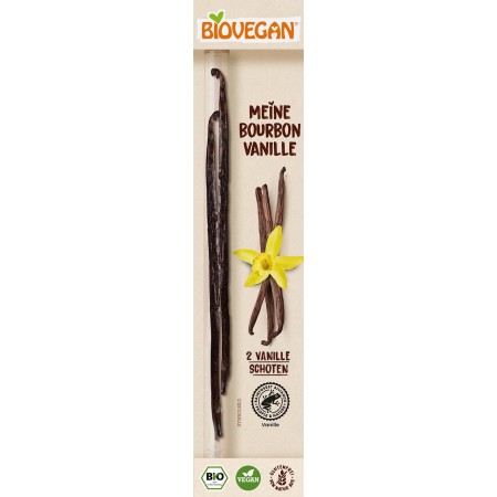 WANILIA BOURBON LASKA BEZGLUTENOWA BIO (2 szt.) - BIOVEGAN
