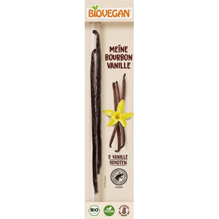 WANILIA BOURBON LASKA BEZGLUTENOWA BIO (2 szt.) - BIOVEGAN