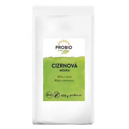 MĄKA Z CIECIERZYCY BEZGLUTENOWA BIO 450 g - PROBIO