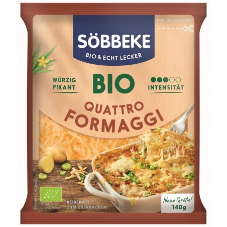 MIX CZTERECH TARTYCH SERÓW BIO 140 g - SOBBEKE