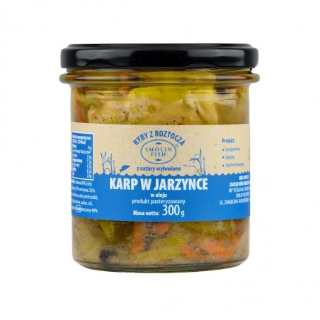 KARP W JARZYNCE BEZGLUTENOWY 300 g - SMOLIN FISH (NA ZAMÓWIENIE)