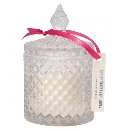 ŚWIECA SOJOWA ZAPACHOWA W KRYSZTALE PROSECCO 250 ml - YOUR CANDLE