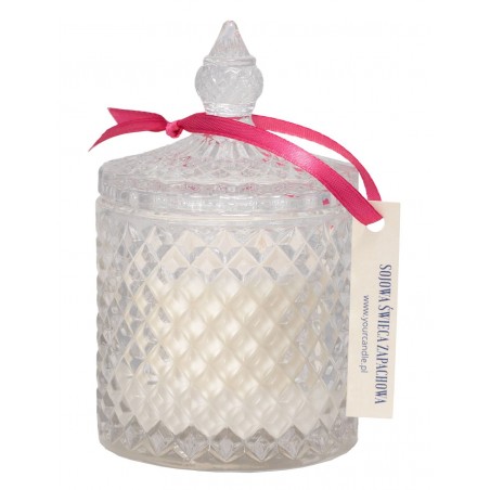 ŚWIECA SOJOWA ZAPACHOWA W KRYSZTALE LA BELLE VIE 250 ml - YOUR CANDLE