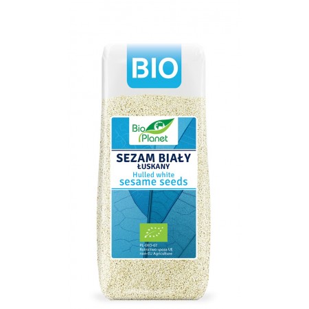 SEZAM BIAŁY ŁUSKANY BIO 200 g - BIO PLANET